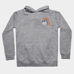 The Queer Family Podcast small logo Hoodie